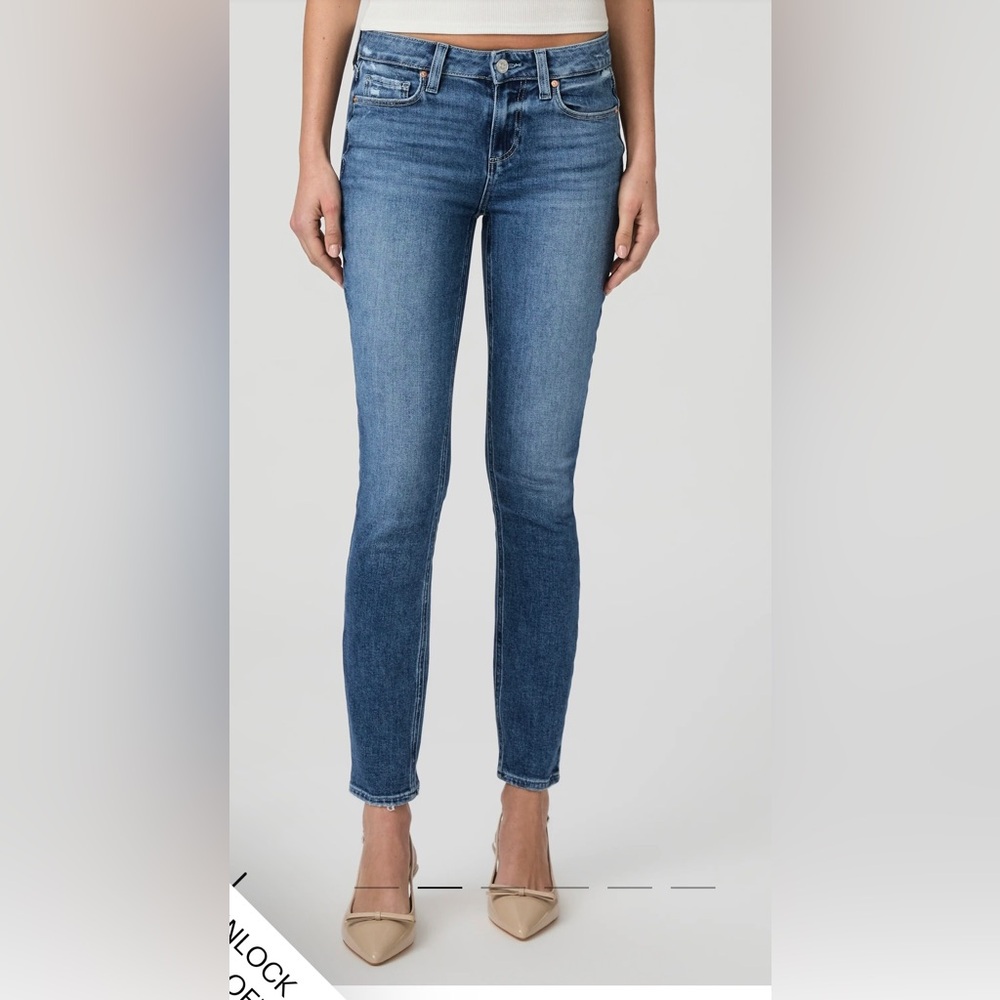Paige Verdugo Distressed Ankle Jeans